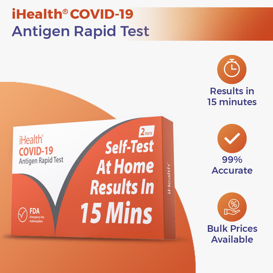 iHealth COVID Antigen Rapid Test Bulk Prices Available