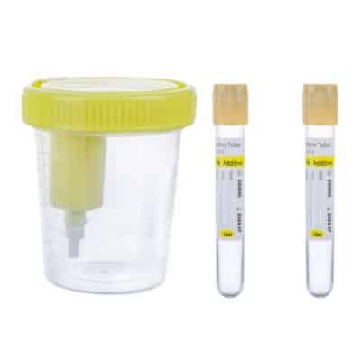 Urine Container Kit /w Needle