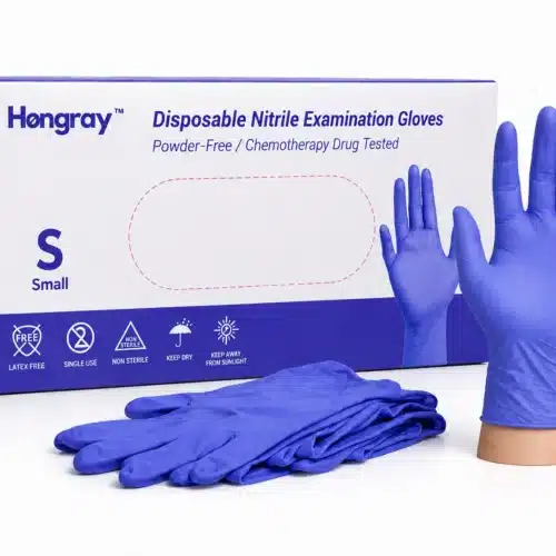 Lab-Gloves - HONGRAY Nitrile Examination Gloves (Chemotherapy Drug Tested)